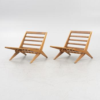 Gillis Lundgren, fåtöljer, "Bumerang", Ikea, 1950/60-tal.