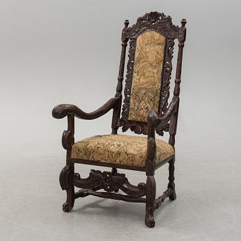 ARMCHAIR, baroque, early 18th century.