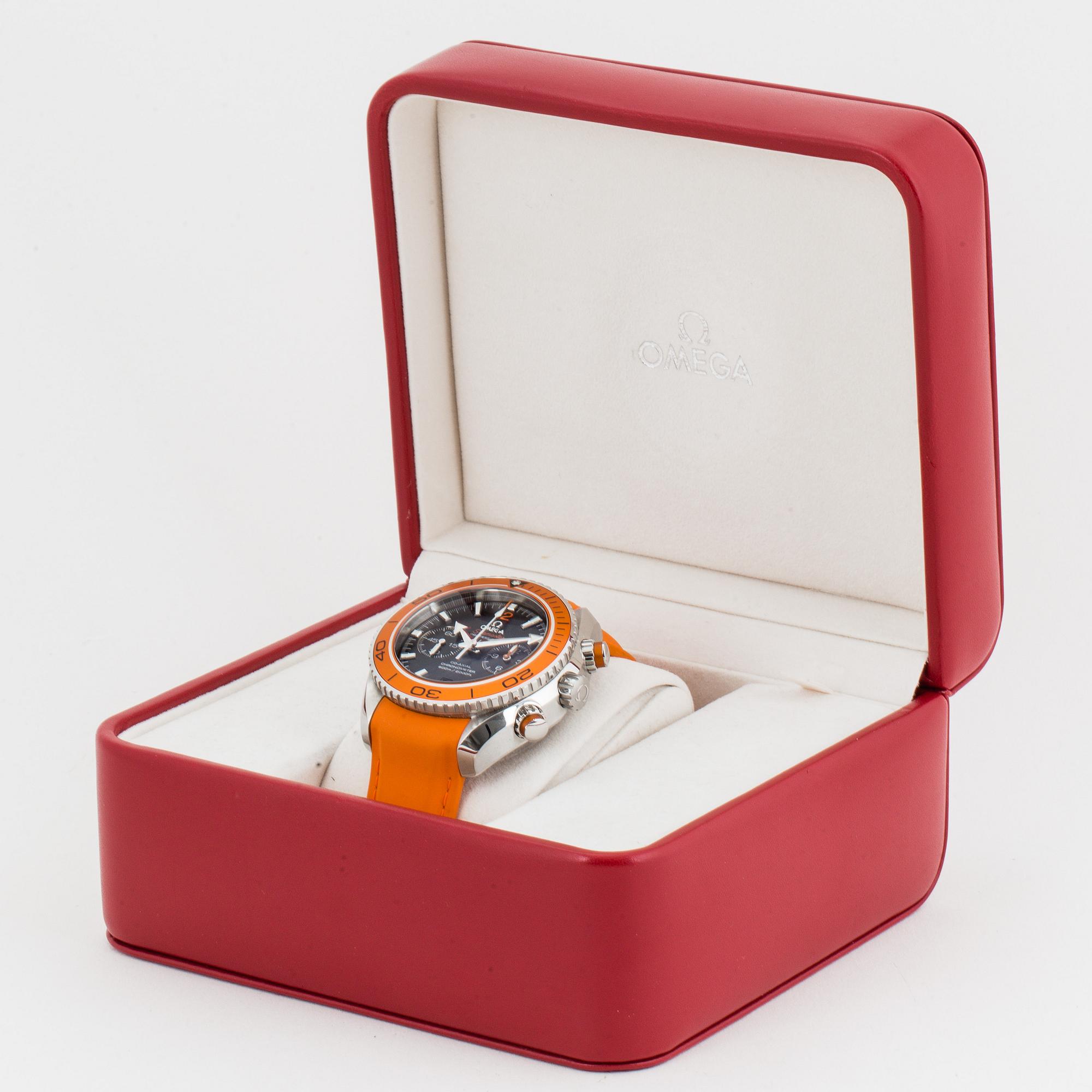 OMEGA, Seamaster, Professional, Planet Ocean 600 M, Chronometer, wristwatch, chronograph, 45,5 mm.