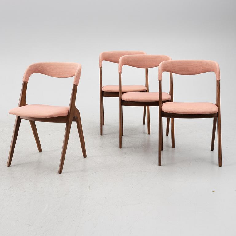 Stolar, 4 st, Danmark, 1950/60-tal.