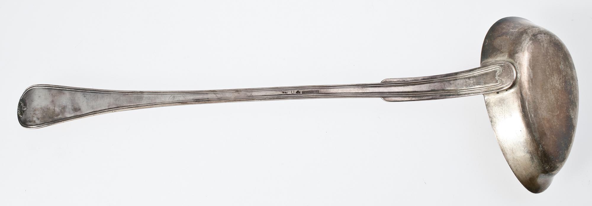 SOPPSLEV, silver, A Lundqvist Stockholm 1842. Vikt ca 240 gram.