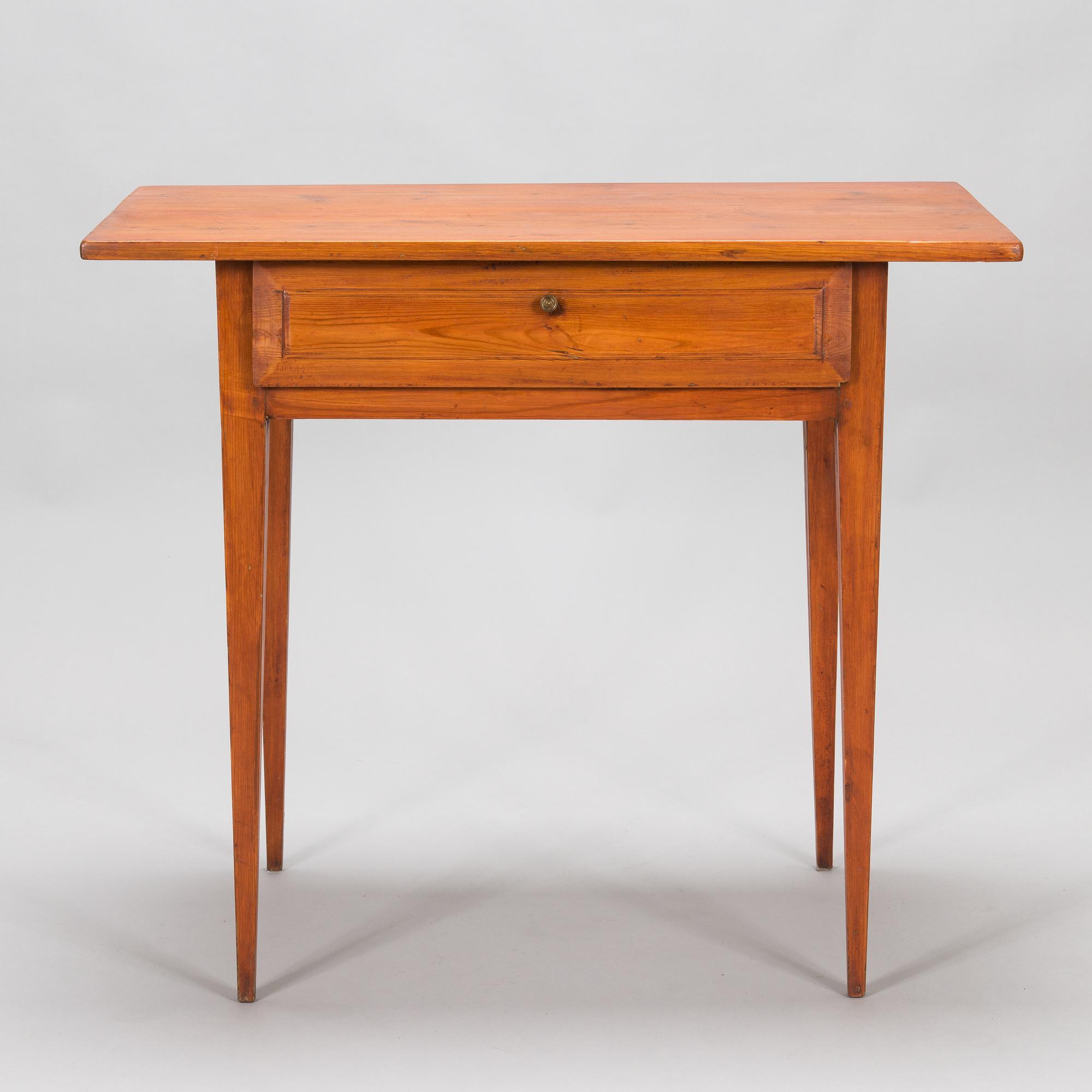 Pöytä, 1800-luvun loppupuoli.