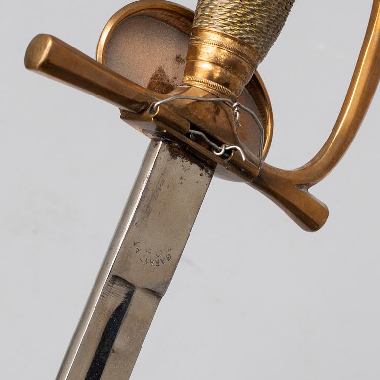 Two 19th century swords marked Solingen.