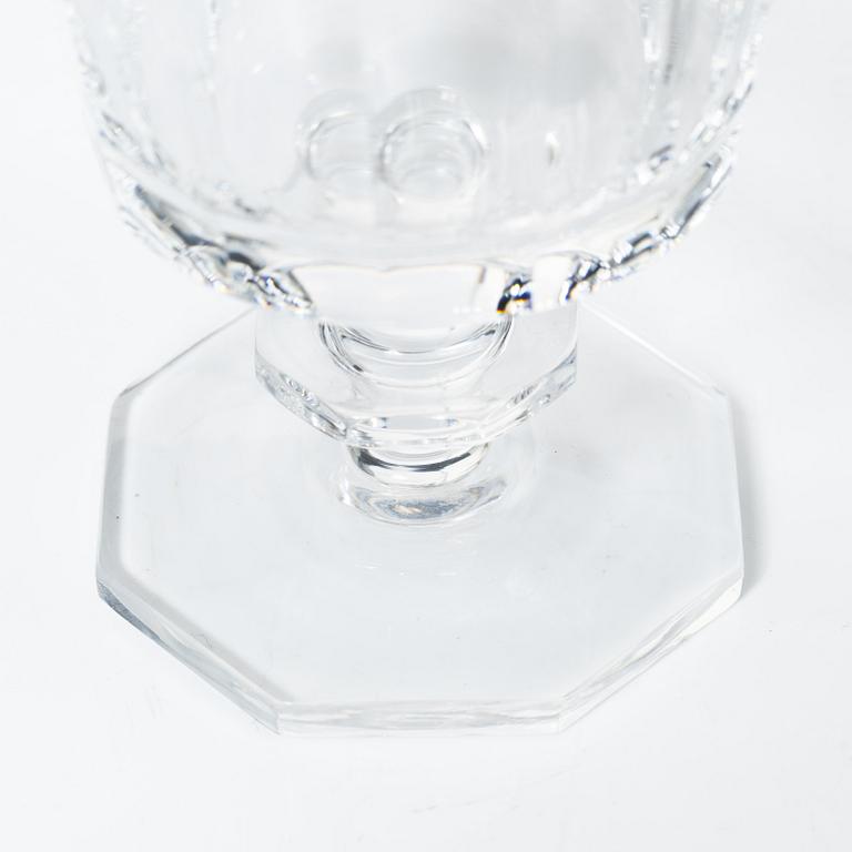 Elis Bergh, glasservis, "Karlberg", Kosta Boda, 1900-tal,  77 delar.