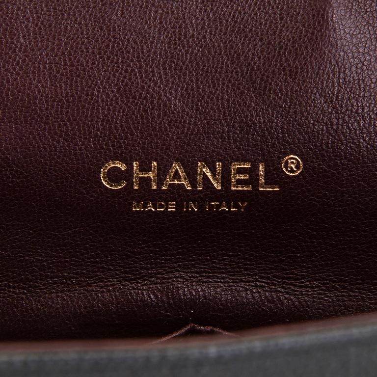 Chanel, a 'Double Flap Bag Maxi' bag, 2010-2011.