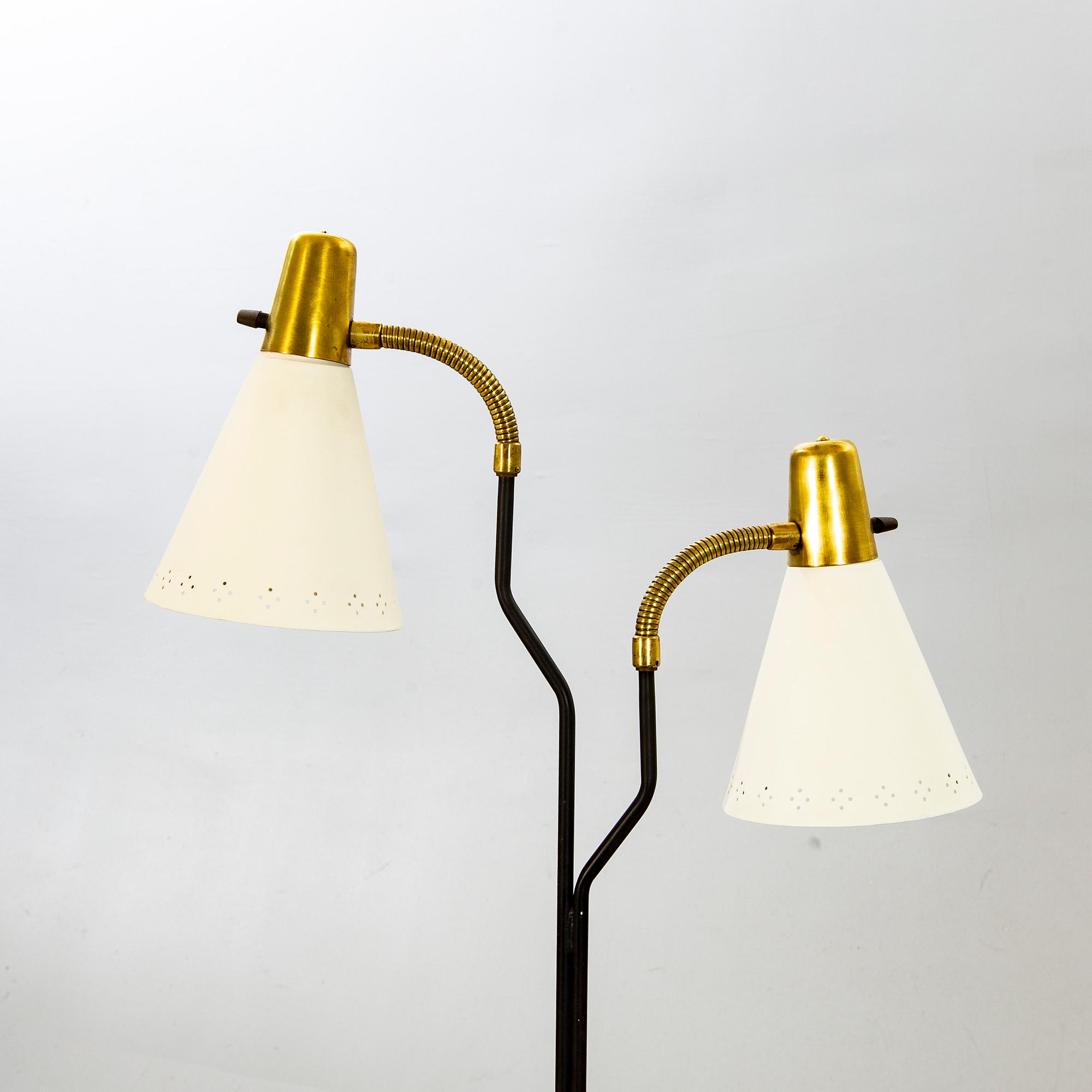 A Swedish floor lamp, second half of the 20th century.