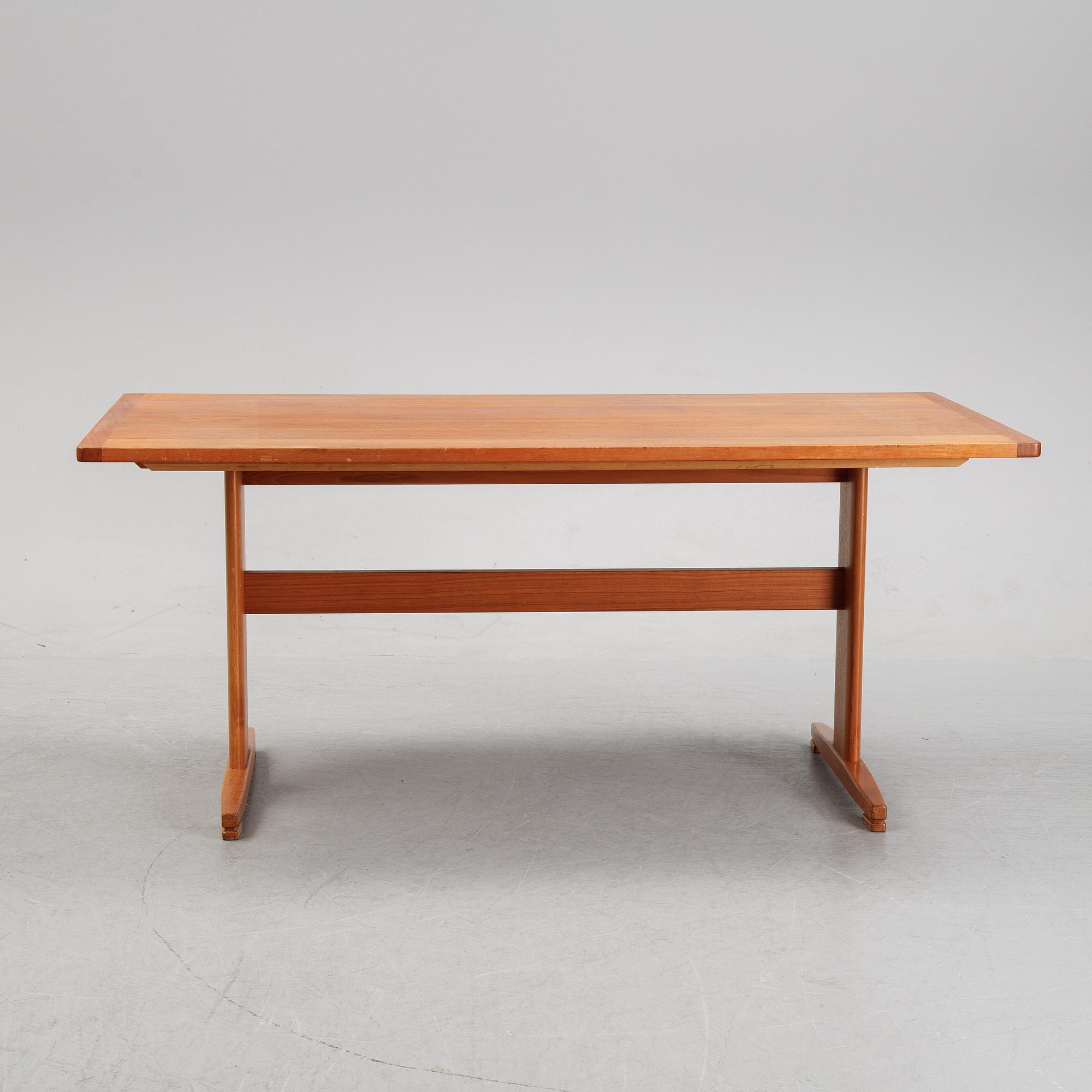 A teak dining table, Ulferts, Tibro, second half of the 20th century.