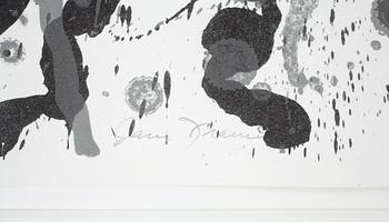SAM FRANCIS, färglitografi, signerad o numrerad 71/100.