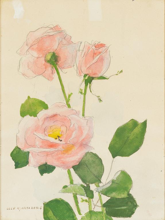 Olle Hjortzberg, Rosa rosor.