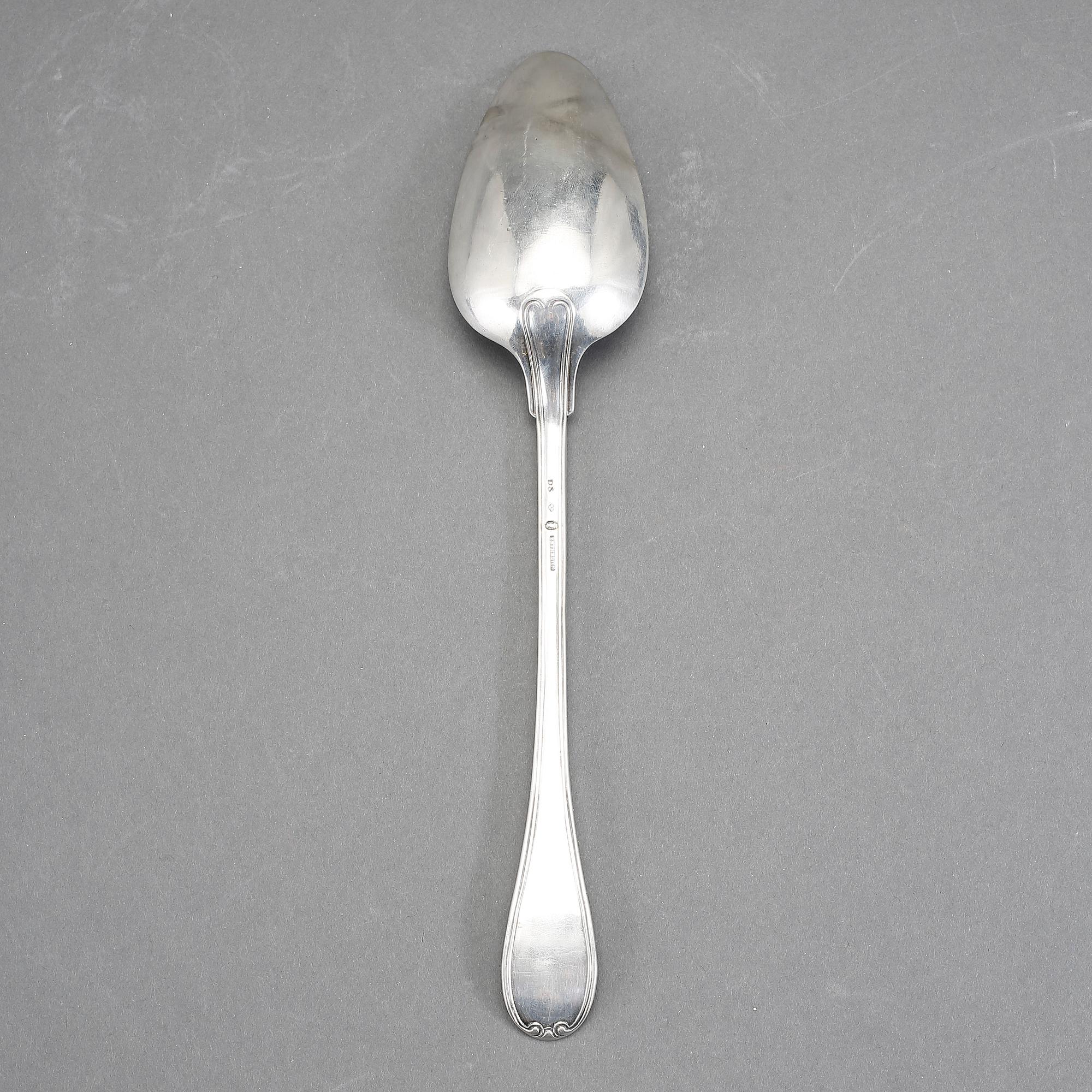 RAGUSKED, silver, Pehr Zethelius, Stockholm, 1810. Vikt 127 gram.