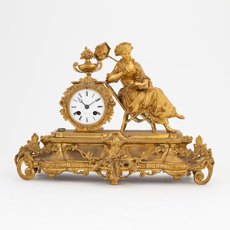 Bordspendyl, nyrokoko, Frankrike, sent 1800-tal.