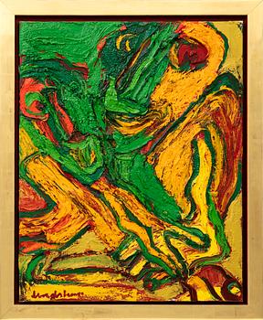 Bengt Lindström, Composition with faces.