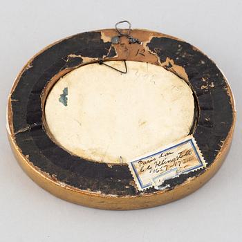 Karl Gustaf Klingstedt, tillskriven. Miniatyr. Osignerad.