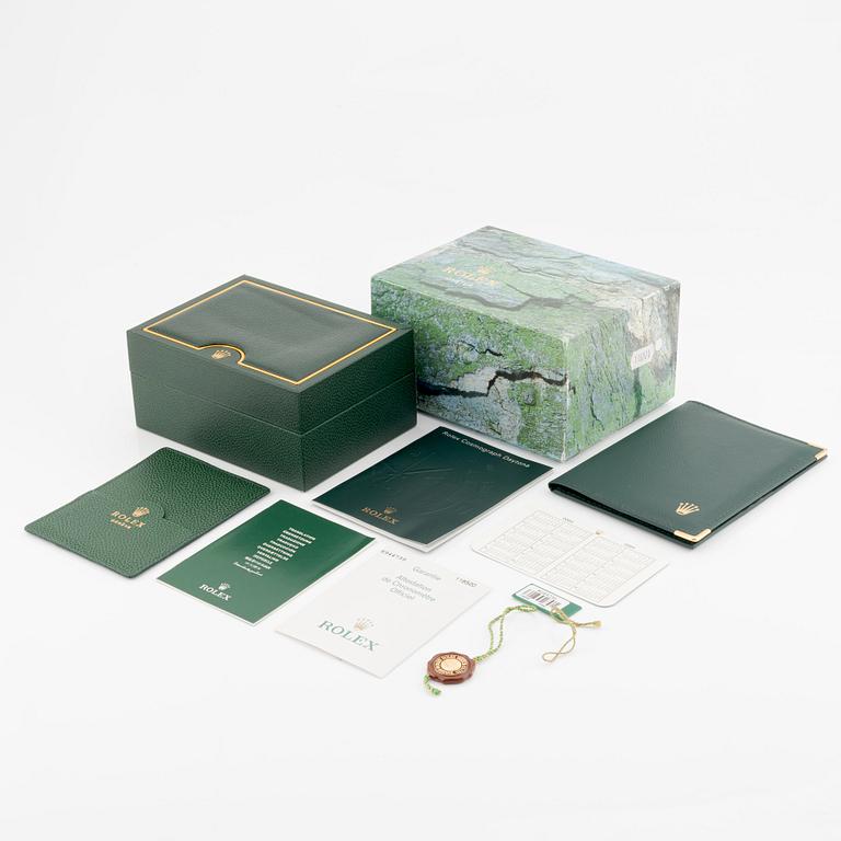 Rolex, Cosmograph, Daytona, kronograf, armbandsur, 40 mm.