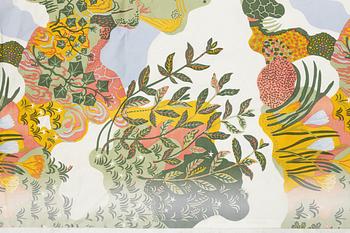 Josef Frank, a set of three 'Anakreon' curtains, Firma Svenskt Tenn.