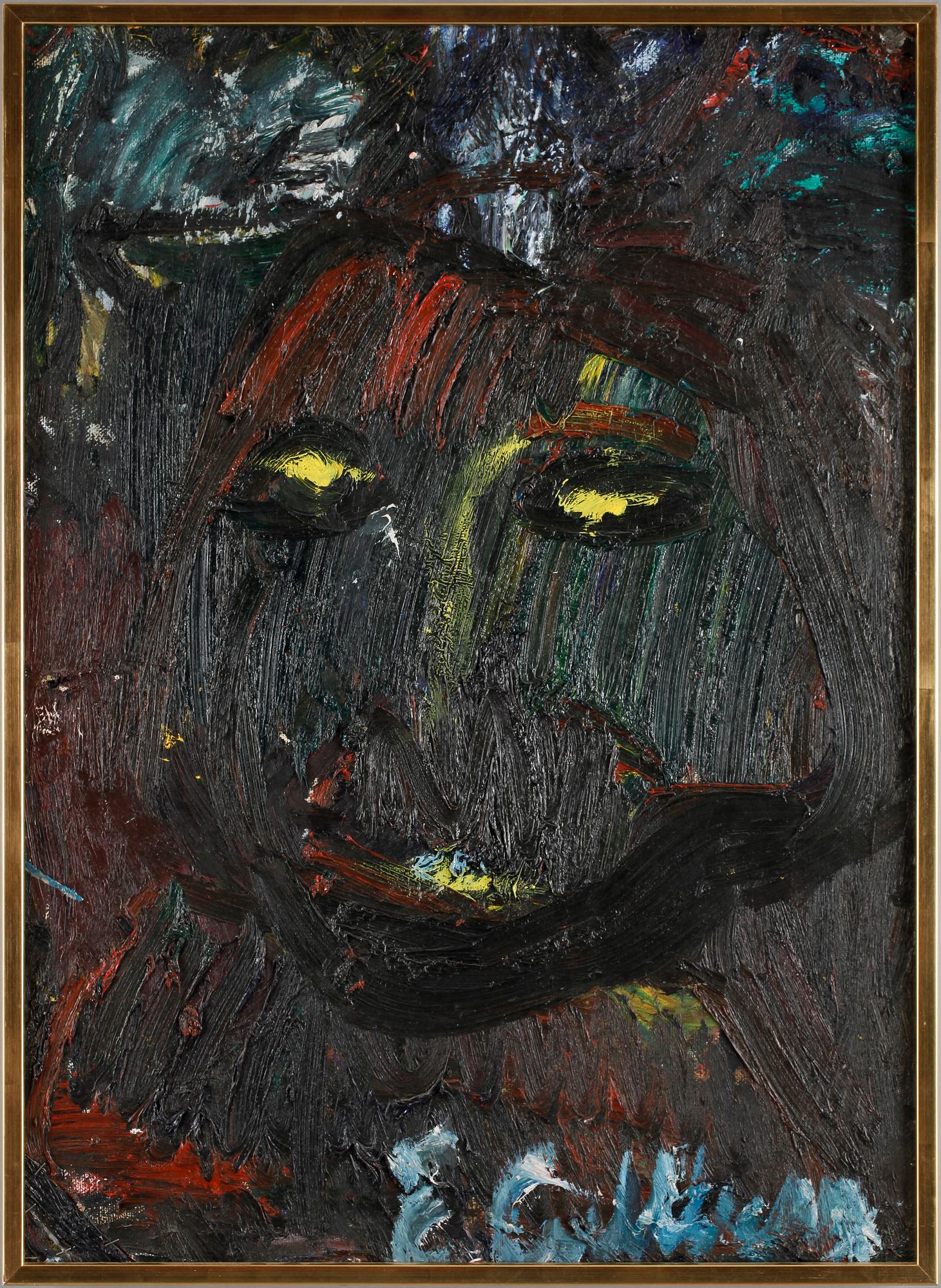 ERLAND CULLBERG, olja på duk. Sign.