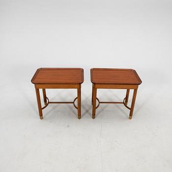 Side table 1 pair late 20th century.