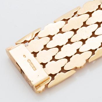 18K gold bracelet, Vicenza, Italy.