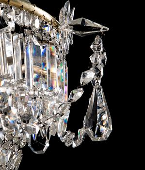 TAKKRONA, oskariansk stil, 1900-talets början. Höjd 101 cm.