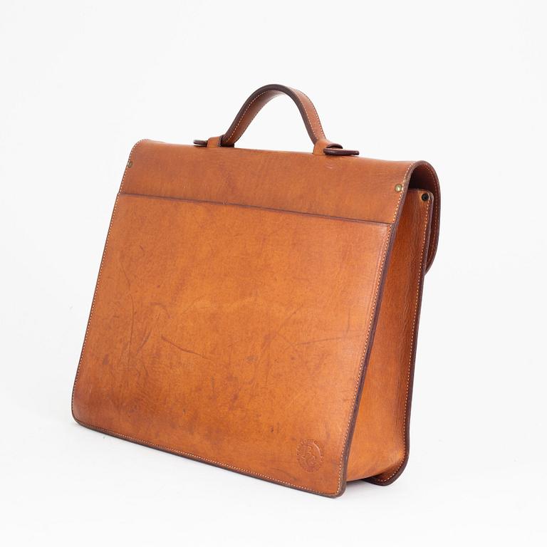 A leather 'Business' briefcase, Böle Tannery, numbered NO. 309 (of 360).
