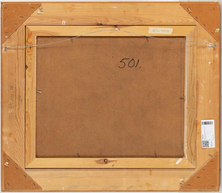 EINAR NERMAN, olja på pannå, signerad.