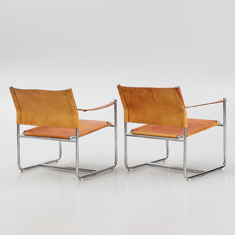 Karin Mobring,  a pair of armchairs, "Amiral", IKEA, 1970s.