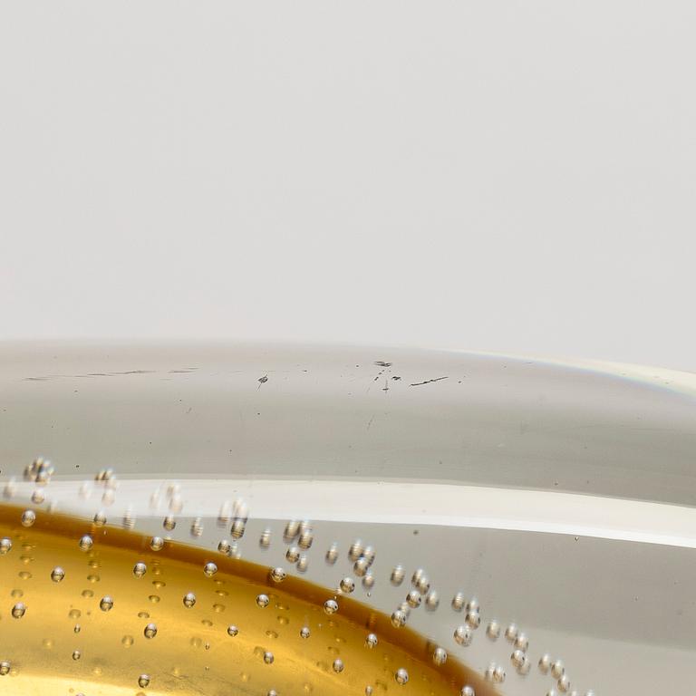 Gunnel Nyman, maljakko, signeerattu G. Nyman Nuutajärvi Notsjö -53.