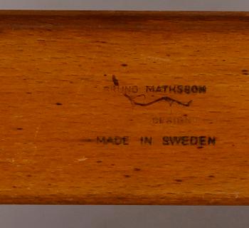 VILSTOL, Bruno Mathsson, 1900-talets andra hälft.