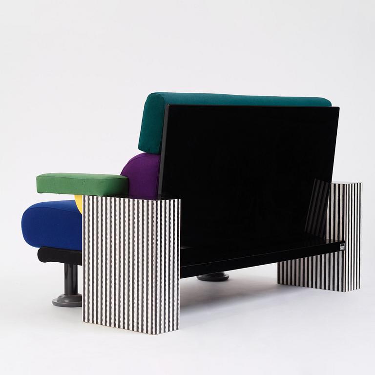 Michele De Lucchi, a "Lido" sofa, Memphis, Italy, post 1982.