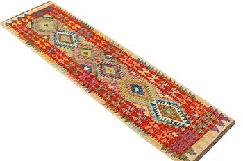 A runner carpet, Kilim, ca 283 x 76 cm.