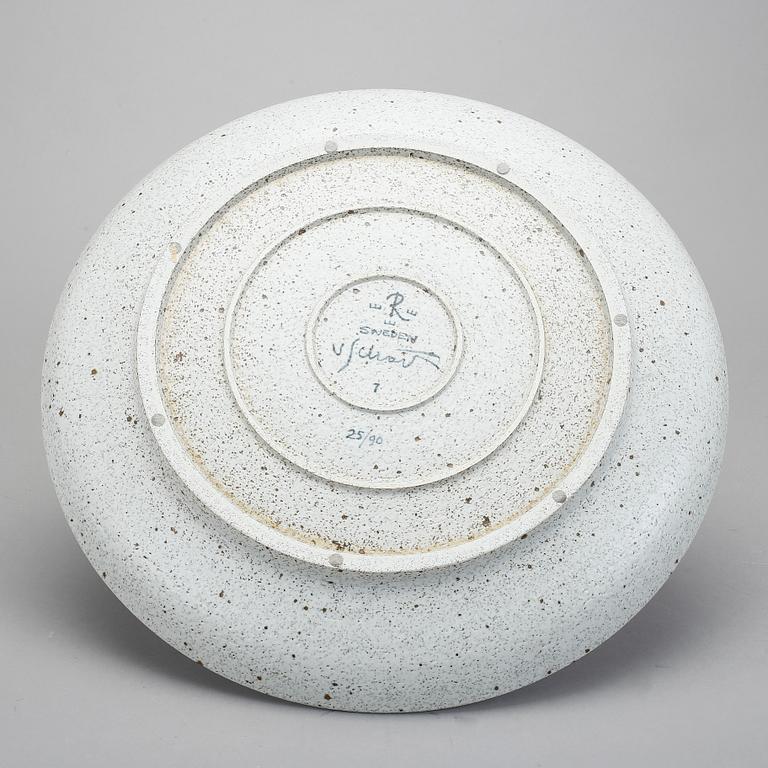 FAT, stengods, Philip von Schantz, Rörstrand, numrerat 25/90.