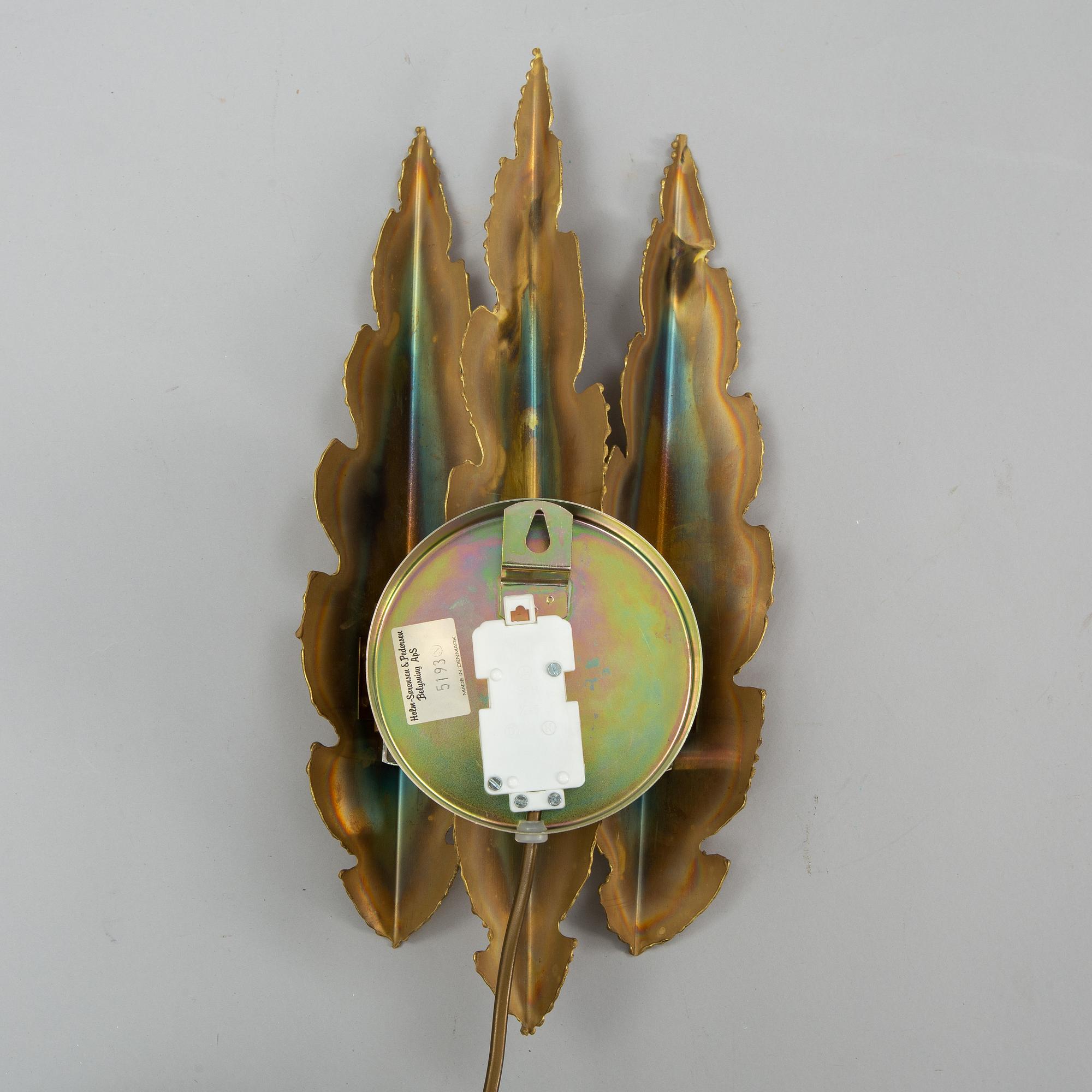 SVEND AAGE HOLM-SØRENSEN, a "5193" wall light from the second half of the 20th century.