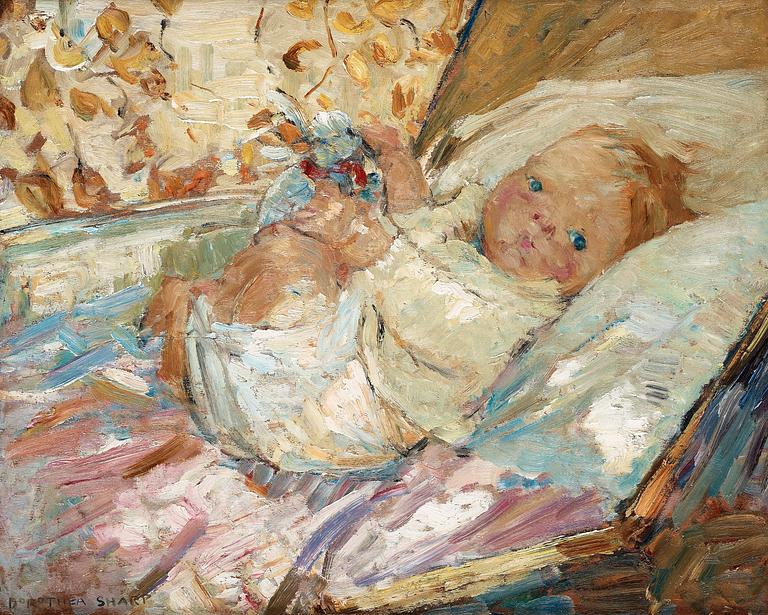 Dorothea Sharp, The Baby in its crib.