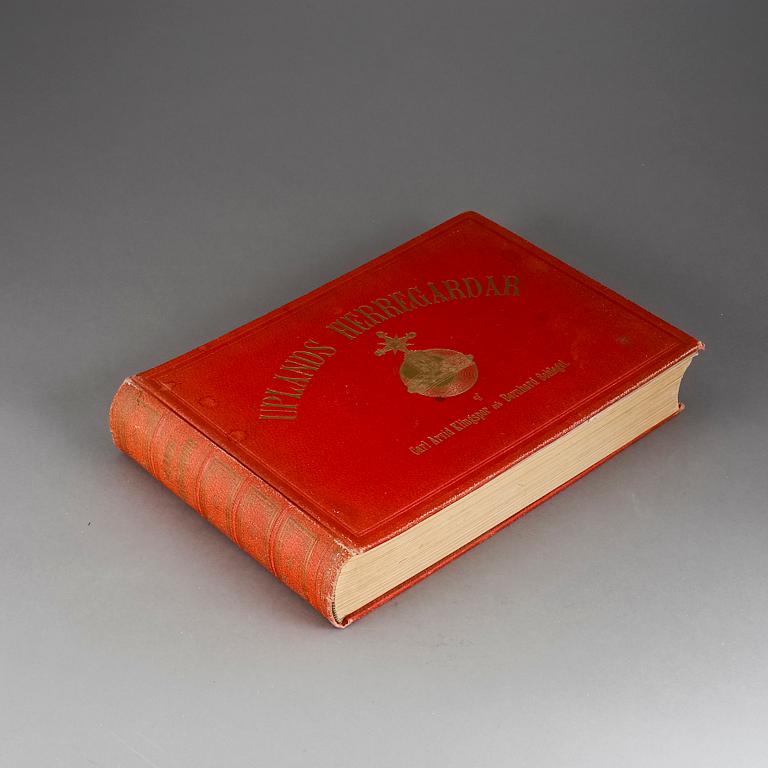 CA KLINGSPOR SAMT B SCHLEGEL, "Uplands Herregårdar", Stockholm 1881.