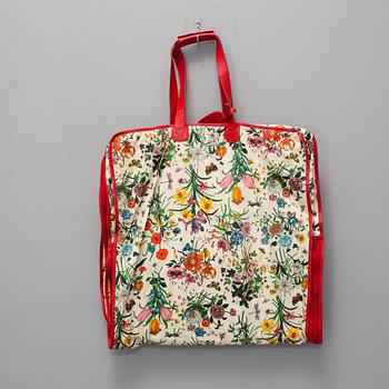 GUCCI, a 'Flora' garment bag.