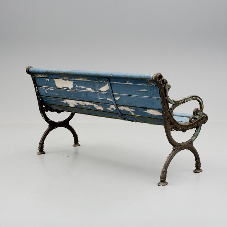 TRÄDGÅRDSSOFFA, 1800-talets slut.