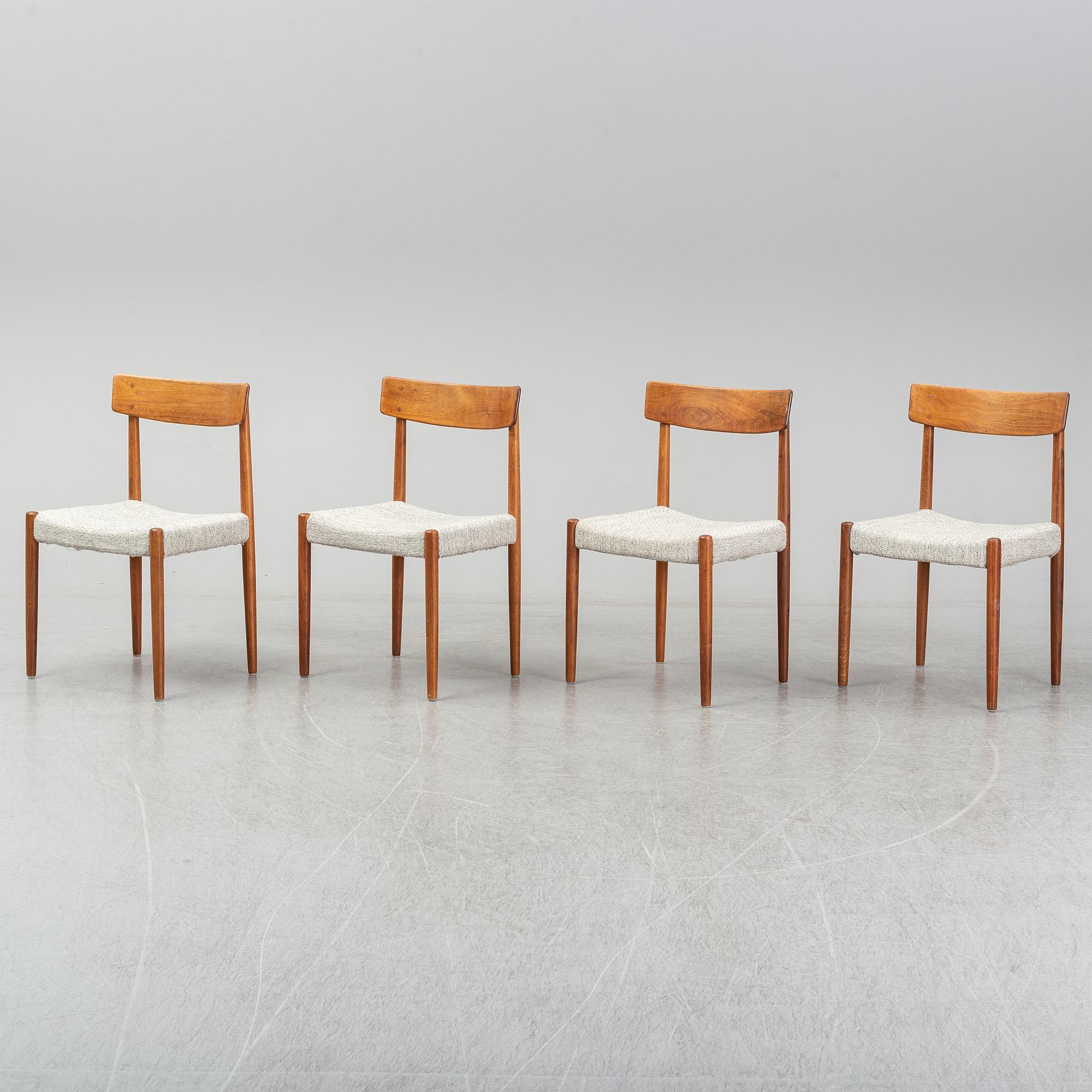 Four chairs by Troeds, Bjärnum.