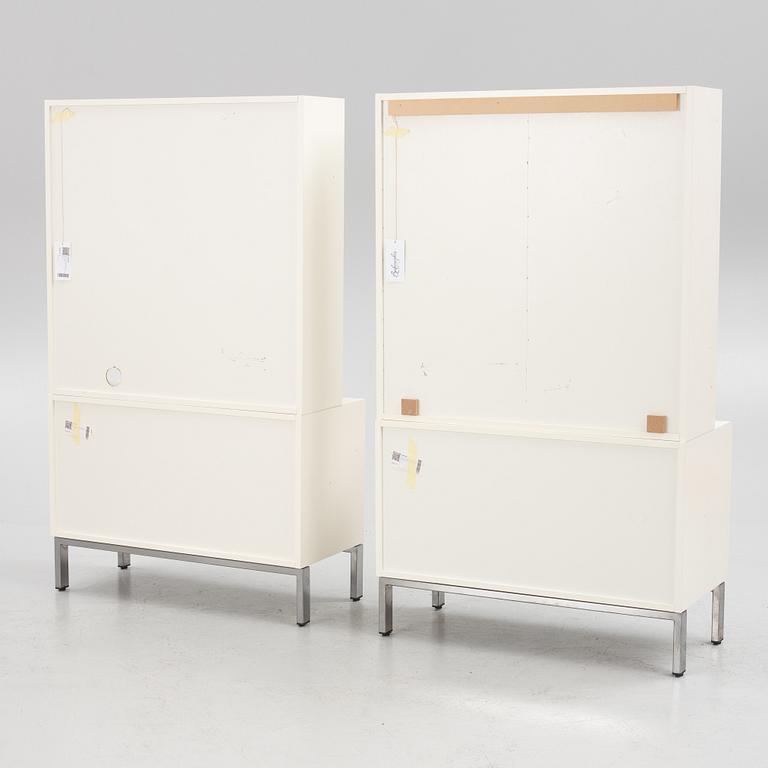 Anne Krook, a pair of "Anne" sideboard with bookcase, Horreds, 21st century.