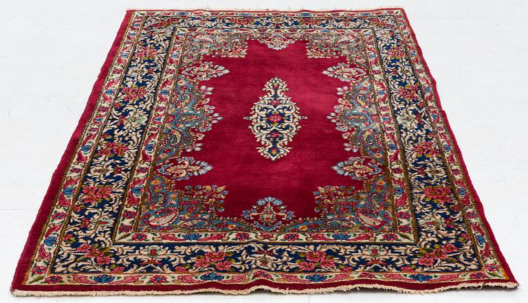Carpet, Kirman, approx. 208 x 125 cm.
