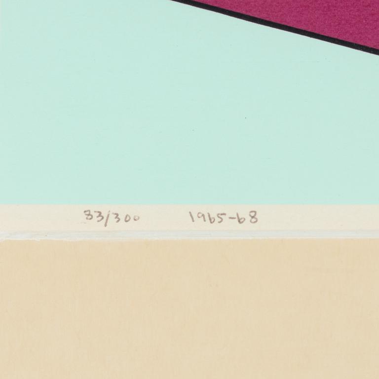 Olle Bærtling, "Ukie". From the suite: "The Angles of Open Form Infinite Space from Cinètisme to Open Form 1949 - 1968".