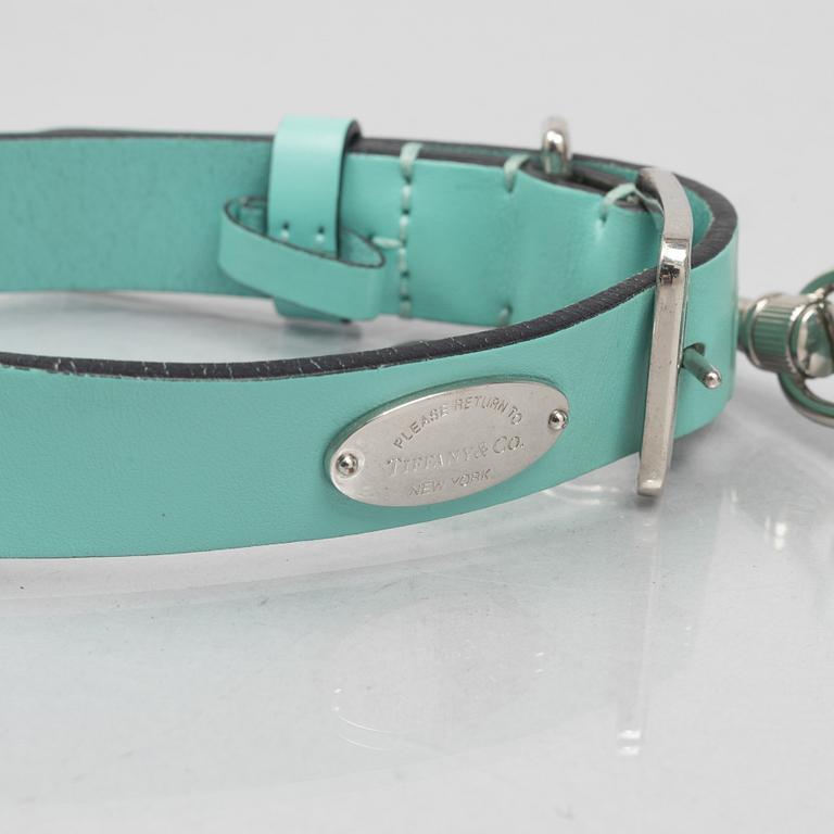 Tiffany & Co, hundhalsband med scarf.