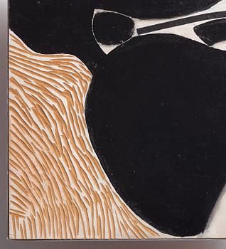 Victor Pasmore, "Black Development, No. 70 (Maquette)".