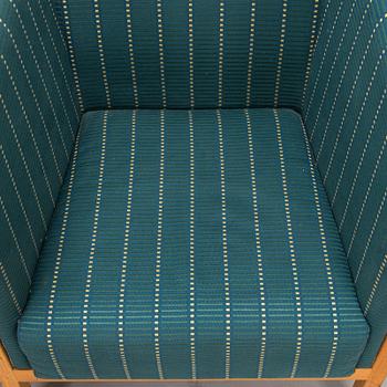 Åke Axelsson, a pair of 'Neptunus' armchairs, Galleri Stolen, Sweden.