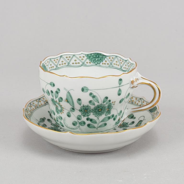 38 pieces, porcelain, Meissen, 1900's.