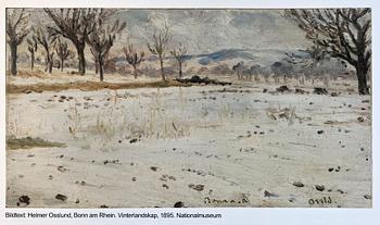 Helmer Osslund, Strandpromenad vid Rehn.