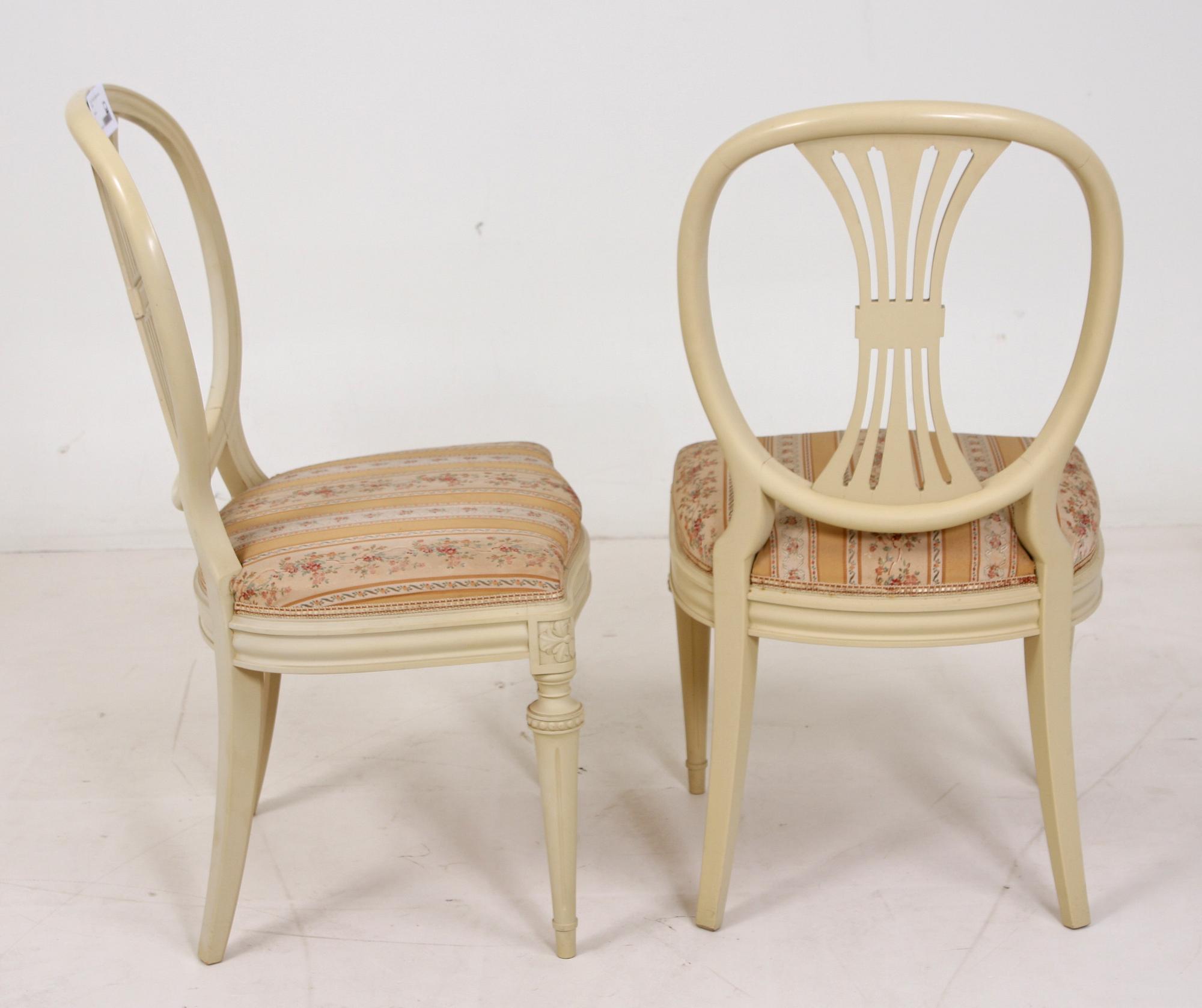 STOLAR, 6 st, gustaviansk stil, 1900-tal.