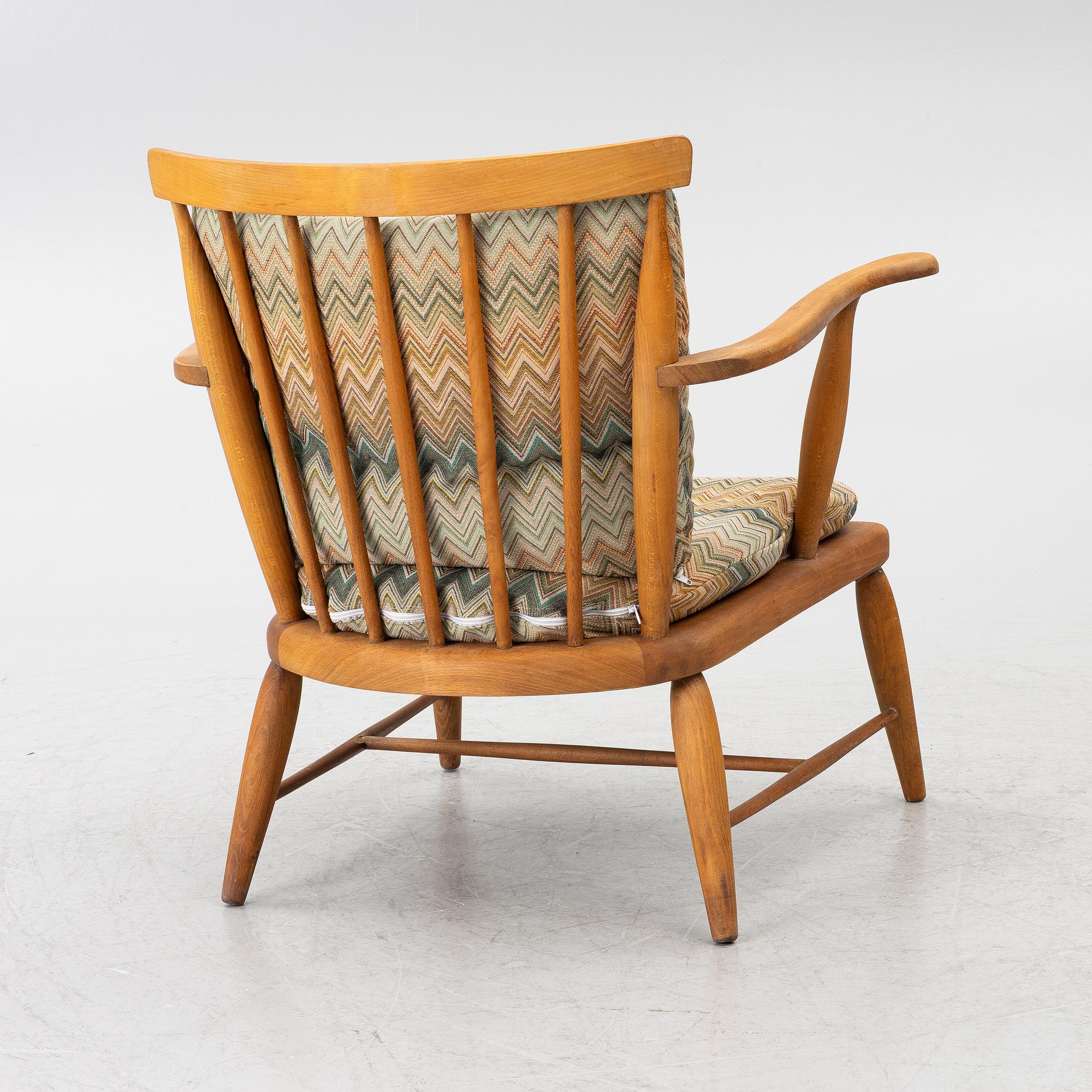 Anna-Lülja Praun, armchair, Austria, 1950s.