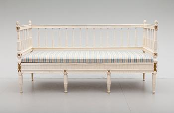 SOFFA, sengustaviansk, sekelskiftet 1800.