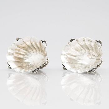 A pair of Italian Silver Sugar Bowls, Venice, mid 18th century.
