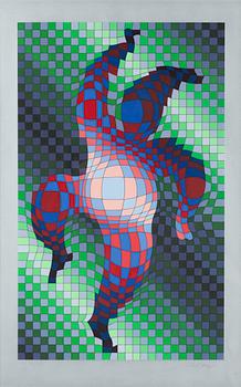 Victor Vasarely, "Harlequin".